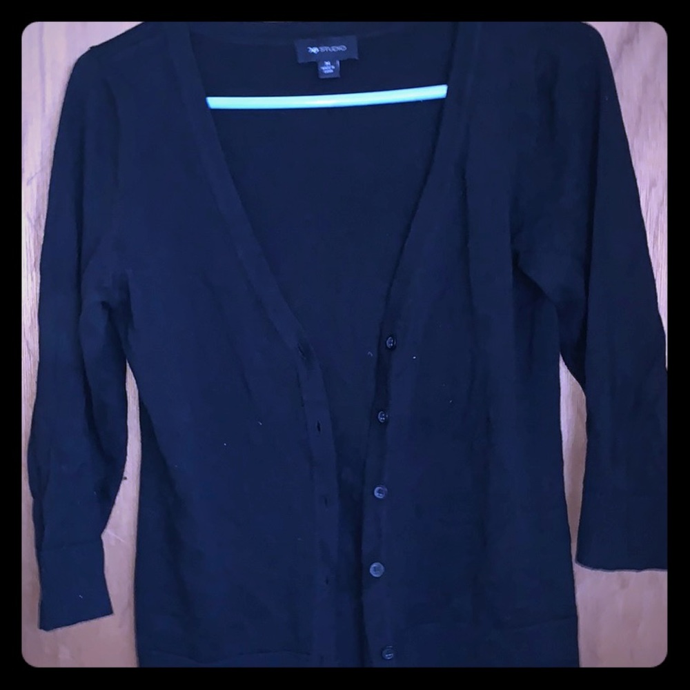 AB Studio Black cardigan